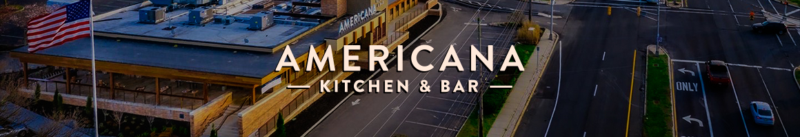 Eating American (New) at Americana Kitchen & Bar restaurant in East Windsor, NJ.